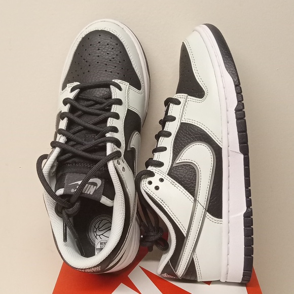 Nike Dunk Low Retro PRM/Dark Smoke Grey-White-Barely Green/6Y=7.5W /FZ1670-001 - Picture 10 of 15